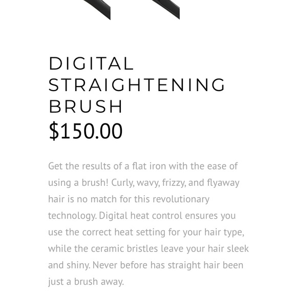 JOSÉ EBER digital straightening brush ✨ - Picture 4 of 4